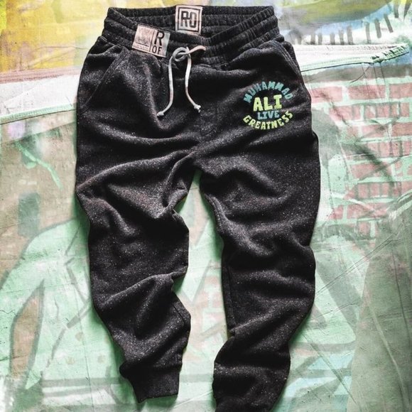 NWT Roots of Fight Muhammad Ali Sweatpant - Men's Large - Picture 1 of 1